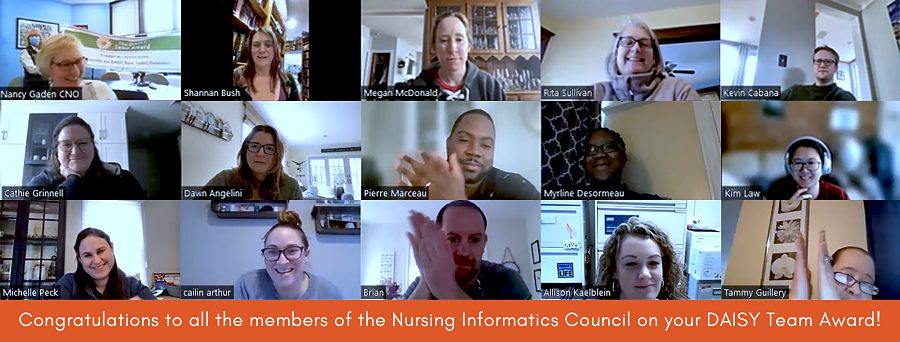 NIC Daisy Team Award Recipient